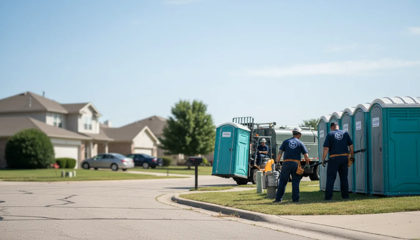 Porta Potty Rental in Aledo, TX near me